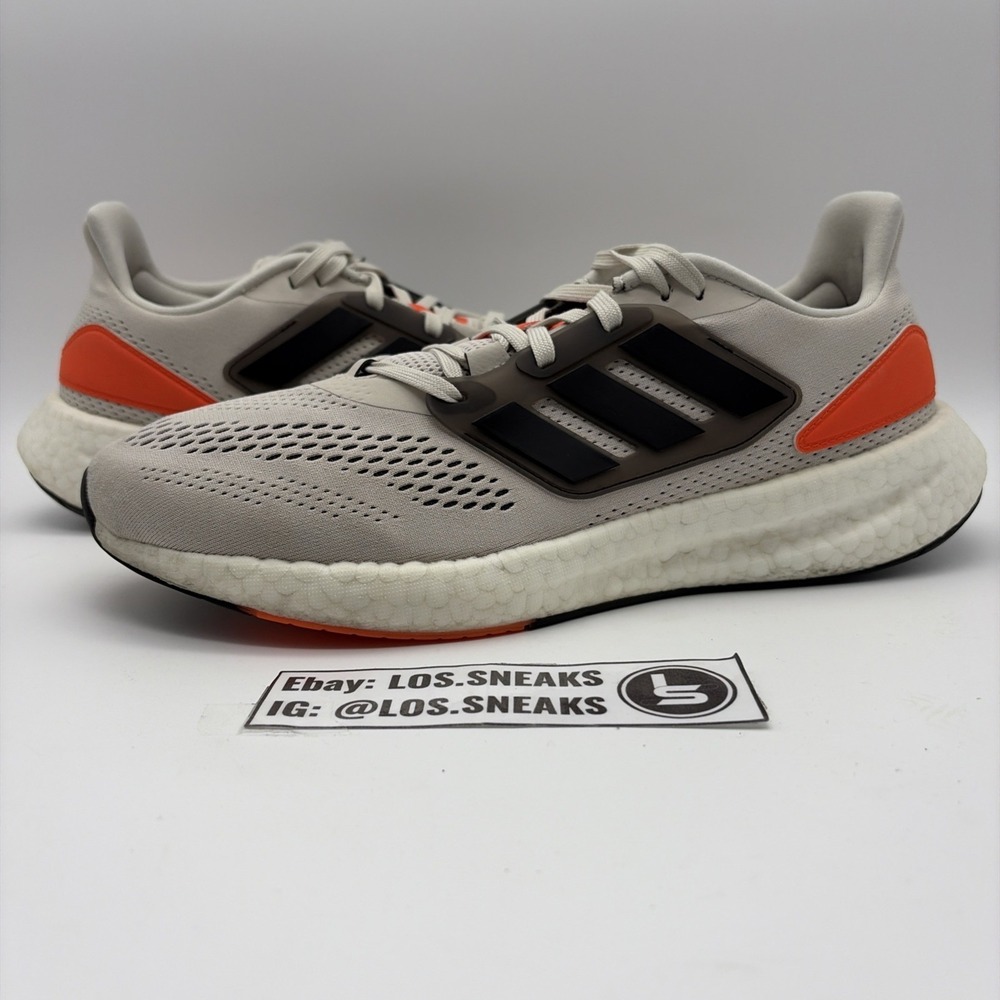 Size 11.5 - Adidas PureBoost 22 Aluminium Impact Orange (GZ5176)